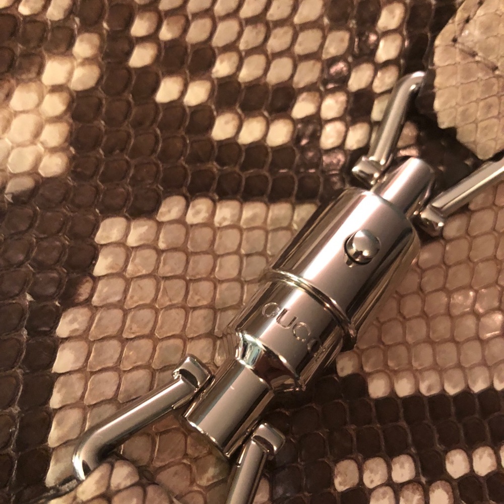 Authentic GUCCI Python Purse - Picture 5 of 7